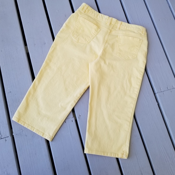 12p yellow capri jeans - Picture 9 of 12